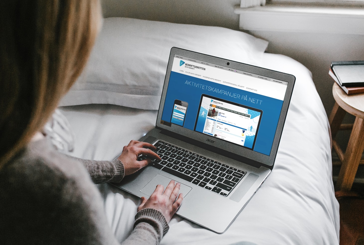 Husk å bruke treningsdagboken når du har hjemmekontor